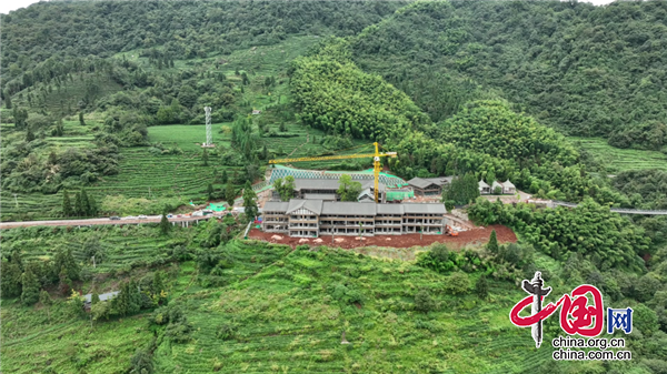 名山區(qū)：快馬加鞭 蒙頂山景區(qū)佛禪寺項(xiàng)目建設(shè)全力推進(jìn)