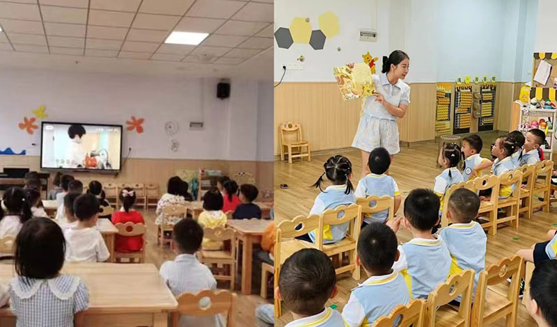 瀘州市雲峰路幼兒園開展“護苗2023·綠書籤”系列宣傳教育活動