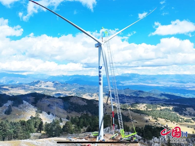 全国最大整县高海拔风电基地投产