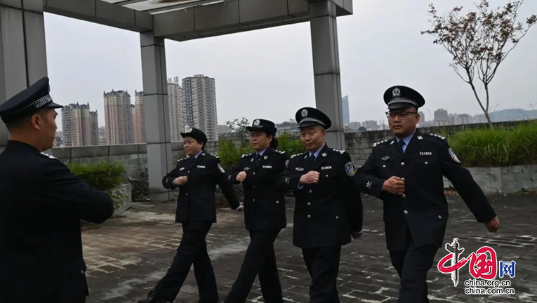 四川高坪區檢察院司法警察大隊積極備考 掀起驗收考核訓練熱潮