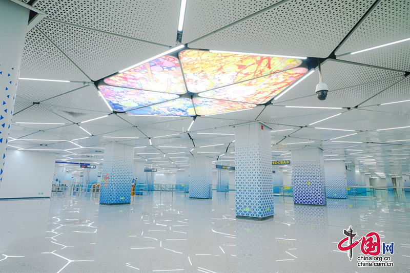 Chengdu Metro Line 19 Phase II Station debuts and opens for operation within the year