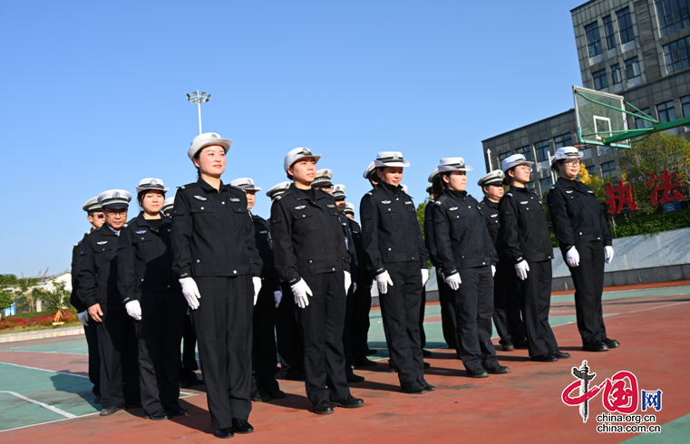 四川南充營山公安交警：開展冬季大練兵 全面提升執法能力