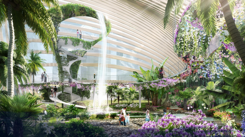 與新加坡攜手共建新川蘭花文化博覽園 成都高新區再添一國際友誼會客廳