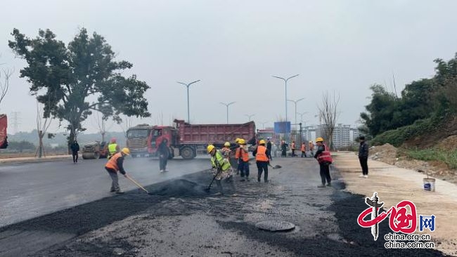 宜賓南溪：優(yōu)化市政道路，連通“城市血管”