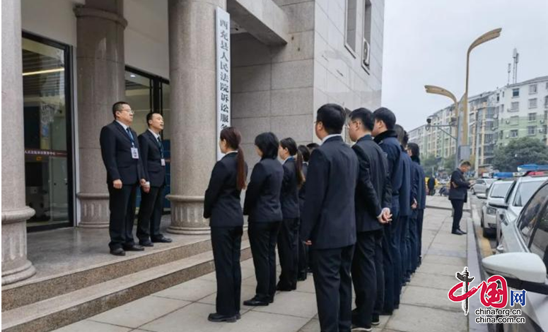 南充市西充縣法院集中開展“司法大拜年”執行行動