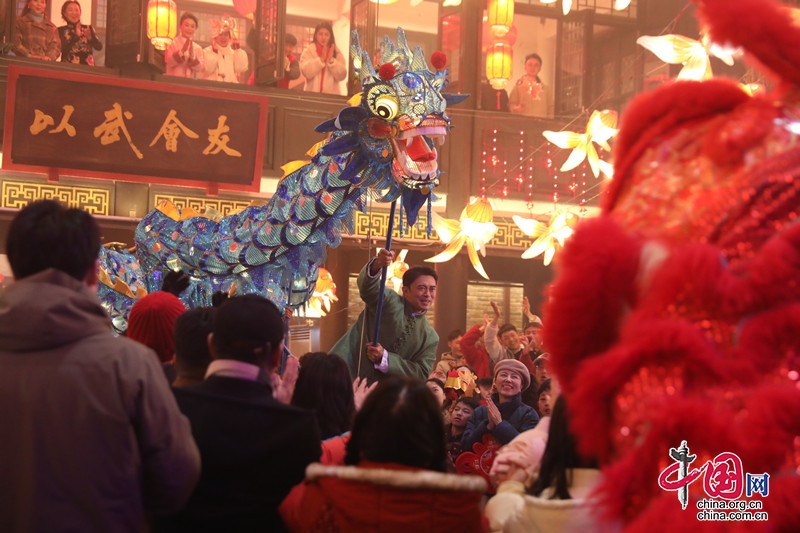 展示中国功夫魅力  春晚节目《争春》是在四川德阳录制的  