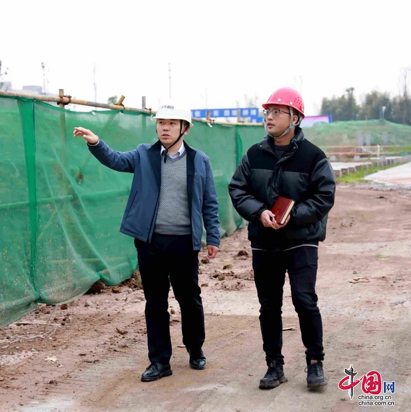 广安岳池：持续优化“两个环境” 加快项目建设进度