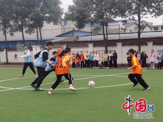 “足”梦起航 追“球”卓越 绵阳市安州区桑枣小学第三届校园足球联赛开赛