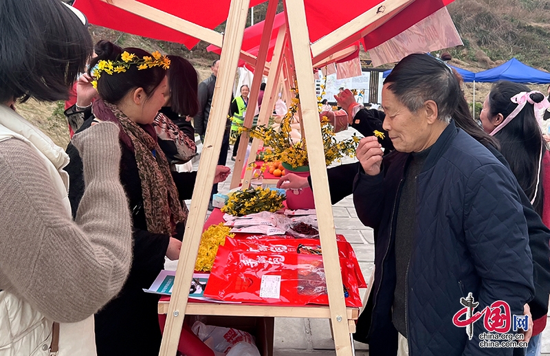 自貢市大安區三多寨鎮以花為媒 撬動“賞花經濟”促進鄉村振興