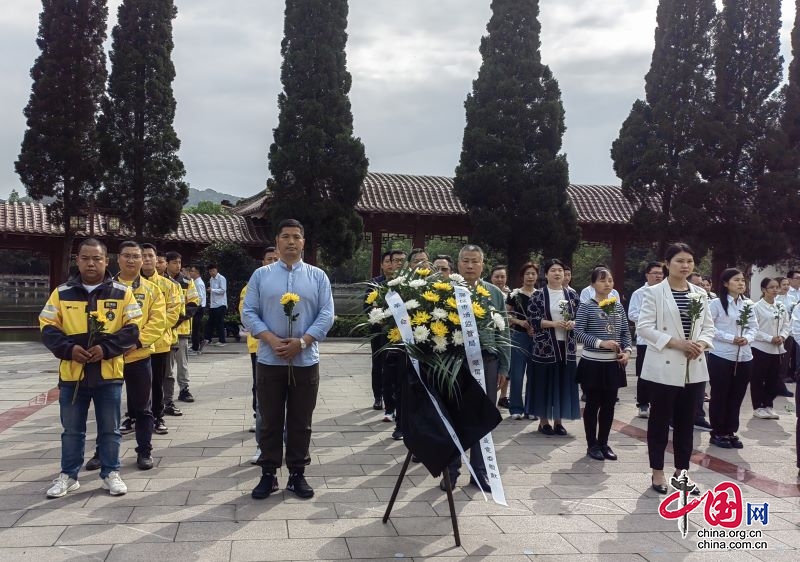 宜宾市翠屏区安阜街道“两新”党组织：文明祭扫树新风，缅怀先烈祭忠魂