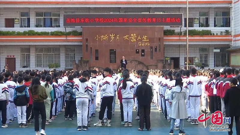 广安前锋区开展全民国家安全教育日宣传教育活动