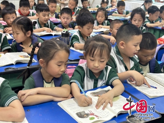 綿陽市禦營小學開展幼小銜接體驗活動