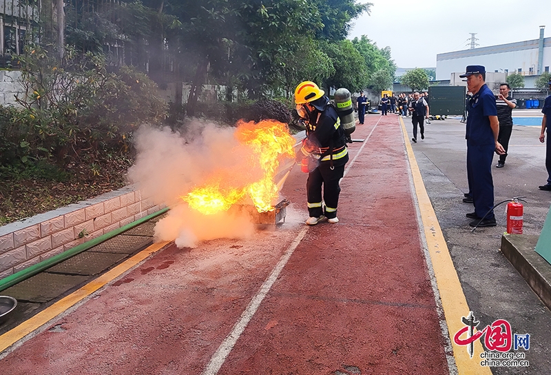 自貢高新區(qū)成功舉辦2024年度提升基層應(yīng)急能力比武拉練活動