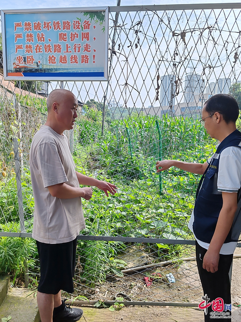 自貢市自流井區郭家坳街芭蕉衝社區鐵路地下通道建成 居民出行更安心