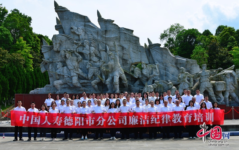 中國人壽德陽市分公司開展廉潔紀律教育培訓暨主題黨日活動