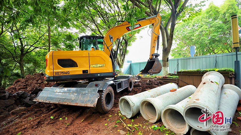 自贡市沿滩区排水防涝建设项目有序推进