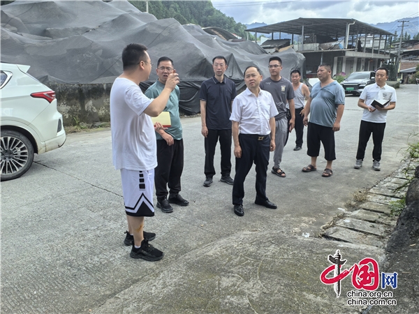 雅安：市檢察院檢察長范文清下沉寶興督導(dǎo)防汛防地災(zāi)工作