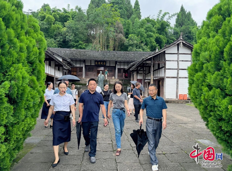 四川南充文旅：西充縣蓮池鎮(zhèn)觀音堂村爭創(chuàng)四川省天府旅游名村 接受省專家組實地核查