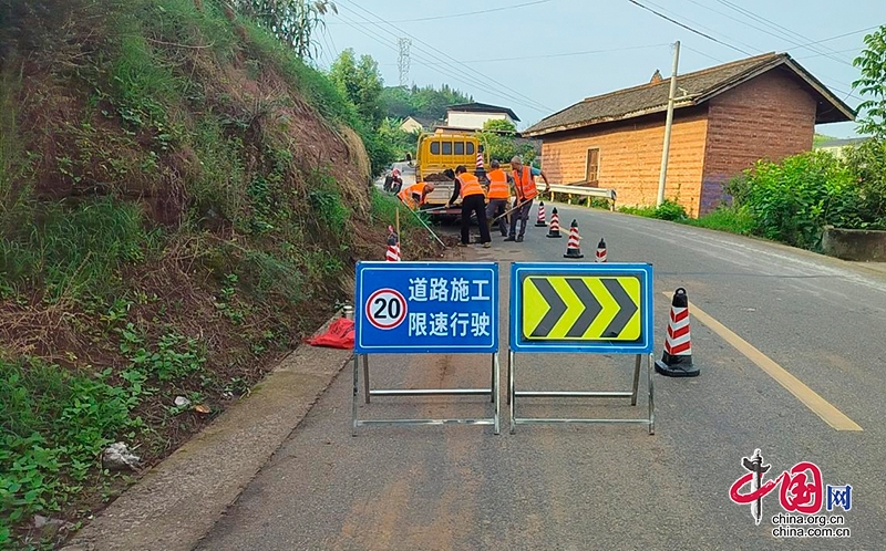 自貢市大安區(qū)全面排查整治農(nóng)村公路安全隱患