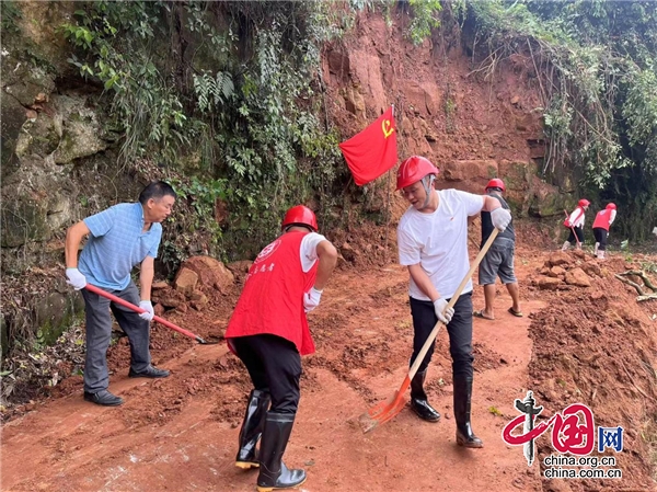 雅安名山红星镇抢险救灾记