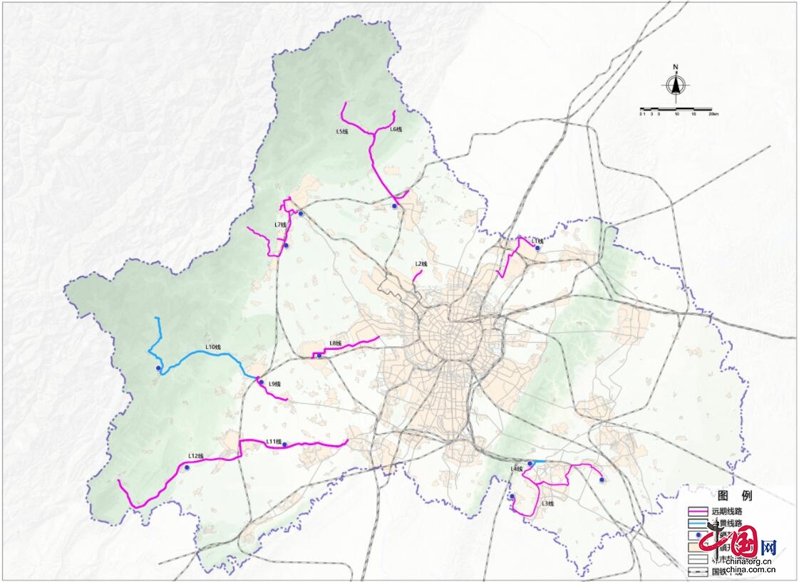 成都轨道交通线网规划图片
